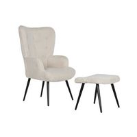 butaca set 2 metal poliester 72x74x97 terciopelo