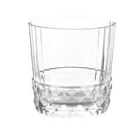 vaso de vidrio transparente