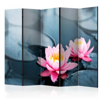 Biombo - Lotus Blossoms Ii (225x172 Cm)