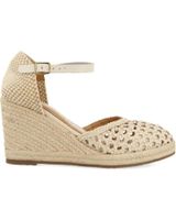 de gioseppo sandalias 72281 serignan piel trenzada offwhite