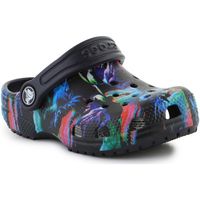 crocs zuecos classic dino clog deep 208303-4lf para nina