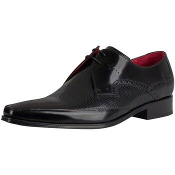 Jeffery-West Zapatos Hombre Zapatos de cuero pulido para hombre