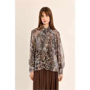 Molly Bracken Camisa P1878-BLACK para mujer
