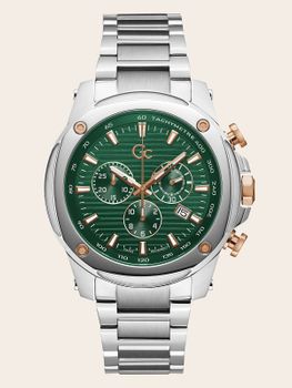 Reloj Gc Con Cronógrafo De Acero
