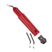 desbarbador de lapices con cuchilla intercambiable  3 cuchillas cu pvc pehd virax - 221261