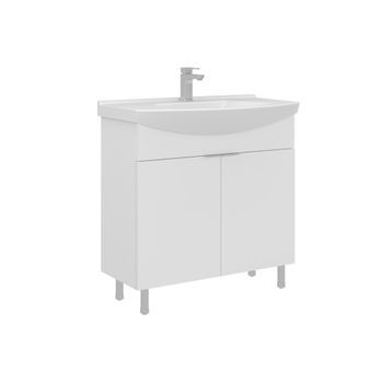 Mueble Para Lavabo  - 80 X 50 X 83 Cm - Blanco