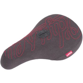Odyssey Big Stitch Fat Pivotal Seat Black With Red Stitching
