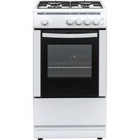 currys esscfsgwh18 50 cm gas cooker - white white
