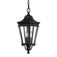 lampara colgante de exterior cotswold lane 2 luces