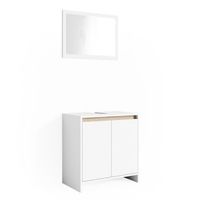 conjunto de muebles de bano emma 2 piezas vicco