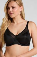 hunkemoller sujetador de aros reductor no preformado nina negro