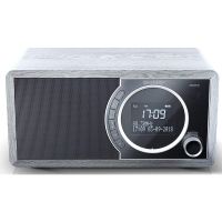 sharp dr-450 radio despertador fmbluetoothdab gris