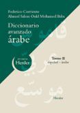 diccionario avanzado arabe tomo ii espanol-arabe