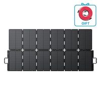 bluetti panel solar 500w para elite 300 y elite 400 plegable ip65 camping autocaravanas