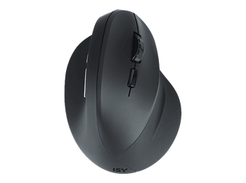 Ratón inalámbrico - ISY IEM-1001, Inalámbrico, 1800 dpi, Negro