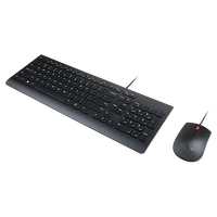 lenovo combo de teclado y mouse con cable esencial lenovo espanol 172