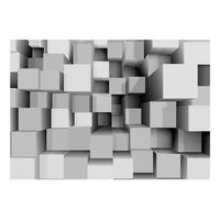 papel pintado 3d - puzzle geometricos 300x210 cm