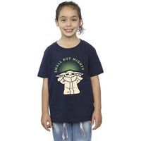 disney camiseta the mandalorian small but mighty para nina