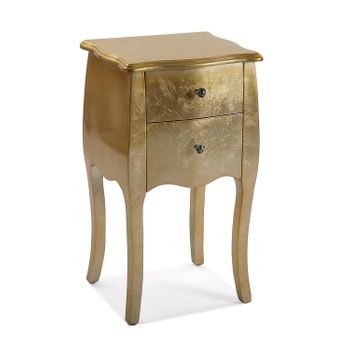 Mesita De Noche Cagliari Madera Mdf Y Madera De Abeto (35 X 71 X 40 Cm)