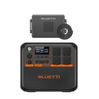 kit estacion de energia bluetti ac200pl  charger 2 cargador dc doble 1200 w 2304 wh