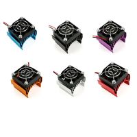 radiador de aluminio para motor de aleacion de aluminio para piezas de automoviles rc brushed 540 550 brushless 3650 366