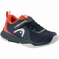 zapatillas head sprint velcro 40 azul oscuro rojo junior