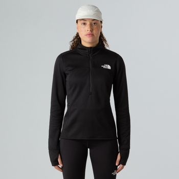 The North Face Winter Warm Pro 1/4 Zip Camiseta de running Mujeres - negro