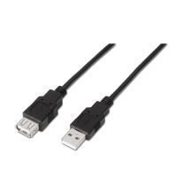 aisens cable alargador usb 20 tipo a machohembra 1m negro