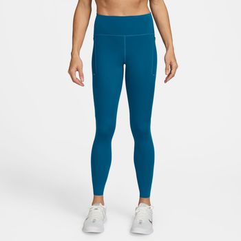 Nike Swift Mallas para correr Mujeres - verde, plateado