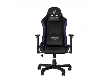 REACONDICIONADO Seminuevo Muy bueno Silla gaming - Woxter Stinger Station Elite, Reposabrazos 2D, RGB LED, Hasta 150 kg, Negro