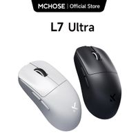 raton inalambrico para juegos mchose l7 l7 ultra paw3395 26k sensor dual 8k polling 39g ultraligero 24 ghz rfbtcon cable triodo