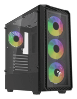 caja savio noctis glass rgb rgb negro