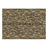 papel pintado 3d - stone wall 200x140 cm