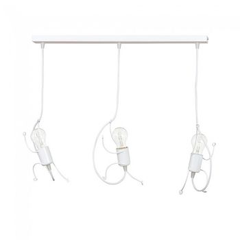 Regleta de techo infantil mime blanco (3 luces)