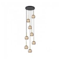 lampara colgante cacela 8 luces