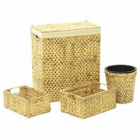 juego de cuarto de bano jacinto de agua 4 piezas vidaxl