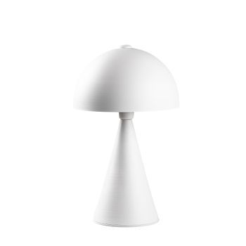 Lámpara De Mesa Dodo-5052 Blanco Metal 30x30x52 Cm