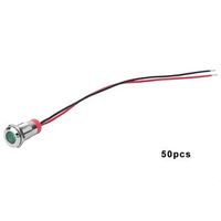 50 indicadores led bem - 10c ip65 verde 24v auto