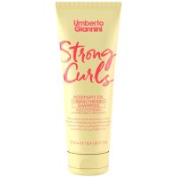 umberto giannini strong curls rosemary oil shampoo 250ml