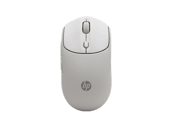 Ratón inalámbrico - HP silencioso 400, Inalámbrico RF/Bluetooth, 6000 DPI, Beige