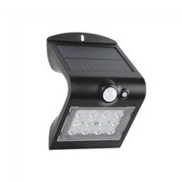 aplique led solar con sensor lane 15w