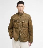 barbour international para hombre mwx2455 chaqueta merton marron l casual algodon