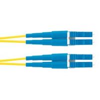 panduit 1m os2 lc duplex cable de fibra aptica e infiniband azul amarillo