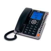 spc office pro telefono fijo negro