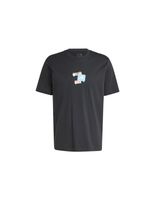 camiseta adidas remoji graphic hombre negro