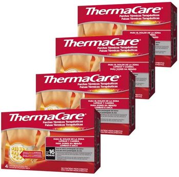 Thermacare Lumbar y Cadera 4 Cajas x 4 Parches