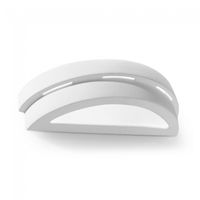 aplique de pared de ceramica helios
