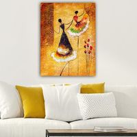 pintura decorativa lienzo 39457396670100 multicolor 70x100 cm