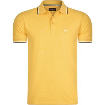 Cappuccino Italia Polo Applique Pique para hombre