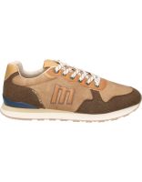 zapatillas mustang porland 84835 marron cuero para hombre 44